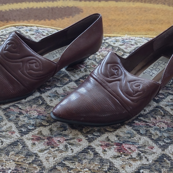 Vintage high lights leather shoes! - Picture 3 of 7
